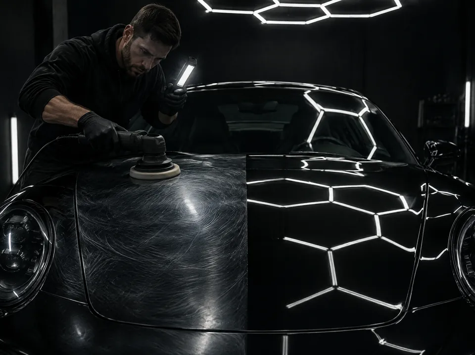 Machine paint correction